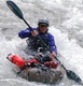 Yukon Yak packraft - Yak in whitewater at the Big Kahuna class III rapid in the Snake River Canyon, Jackson Hole, Wyoming, USA