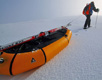 Yukon Yak packraft - Ski packrafting on Groundhog Mountain, Alaska, USA