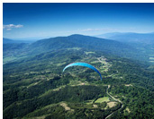 Cerro San Javier :: Latanie nad porosnietymi dzungla gorami Cerro San Javier, Loma Bola, Tucuman, Argentyna