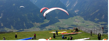Wildkogel :: Wildkogel launch above Salzach valley, Pinzgau, Kitzbhel Alps, Austria
