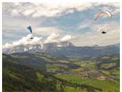 Schmittenhohe :: Paragliding near Schmittenhohe, Pinzgau, Kitzbhel Alps, Austria