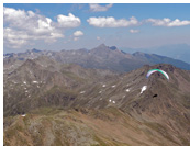 Kreuzeck Group :: Paragliding above Kreuzeck Group from Greifenburg, Carinthia, High Tauern Alps, Austria