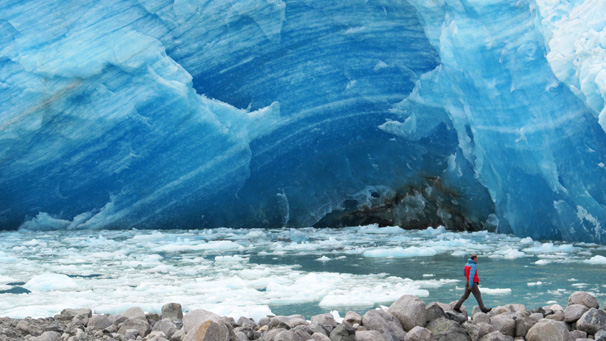 Expedition Explorers VIII, Glaciers of the Patagonian Ice Field and Istmo Ofqui - photo: The lateral of Andree glacier - the eastern arm of San Quintin glacier, Northern Patagonian Ice Field, Chile