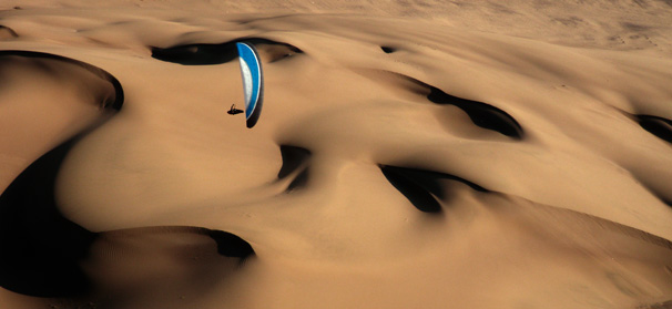Paragliding in The Atacama Desert, Mystic Dunes, Palo Buque, Iquique, Chile