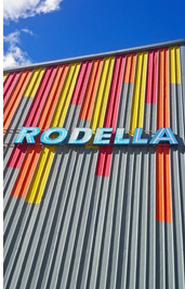 Paragliding the Dolomites. The Col Rodella cable car takes pilots to 2400m takeoff.