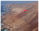 Paragliding at Junin Cliffs, Pisagua, Iquique, Chile