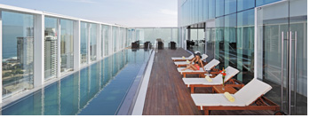 Beach-front accommodation for Fly Atacama paragliding adventure tour 2014, Iquique, Chile