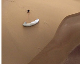 Palo Buque paragliding takeoff, Iquique, Atacama Desert, Chile