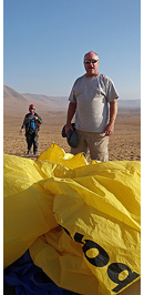 Pilot's faces of Fly Atacama 2011 Paragliding Adventures, Iquique, Atacama Desert, Chile