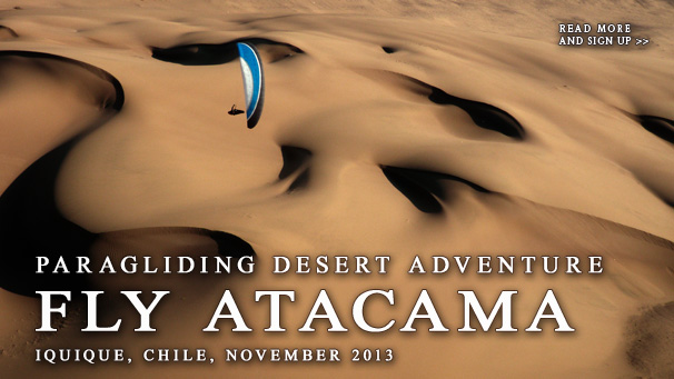 Fly Atacama 2013 - Paragliding Desert Adventure - Chile, November 2013