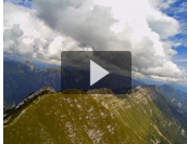 Paragliding in Lijak and Soca valley in Slovenia