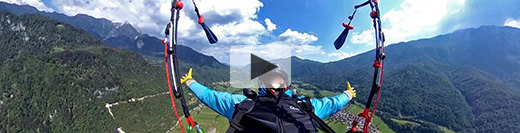 Paragliding tours in Slovenia